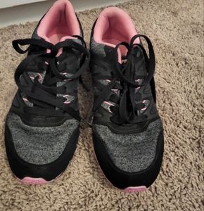 Black sneakers